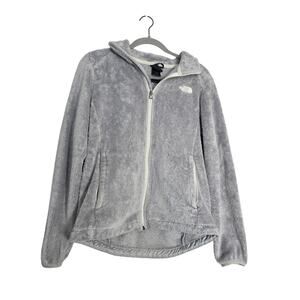 The North Face Fleece Jacket Women’s M Gray Full Zip Cozy Sherpa Neutral Cabin